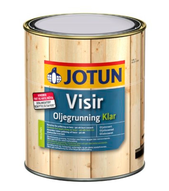 VISIR OLJEGRUNNING KLAR JOTUN