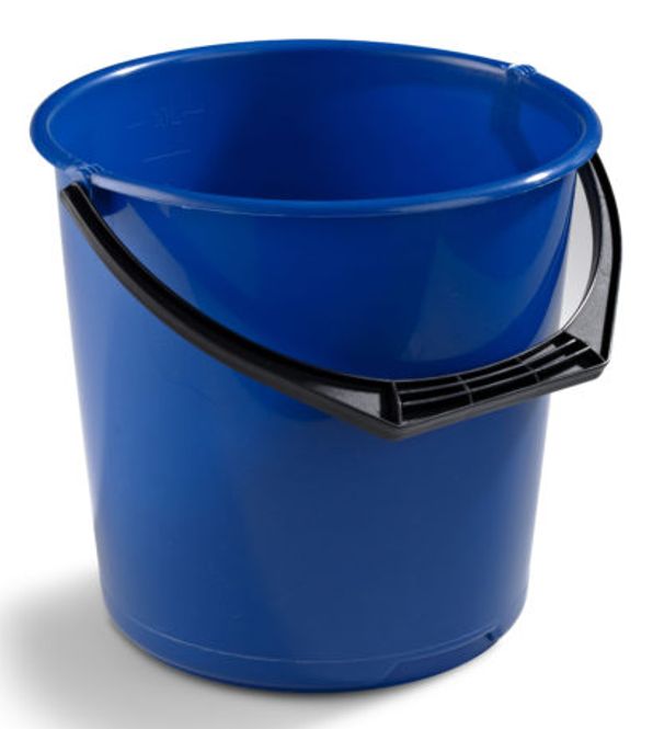 Hovedbilde BØTTE 10L MØRKBLÅ PLAST