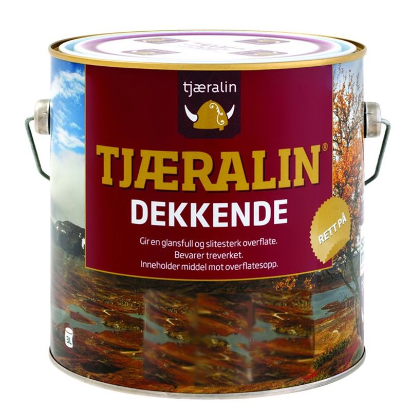 Tjæralin Dekkende oljemaling