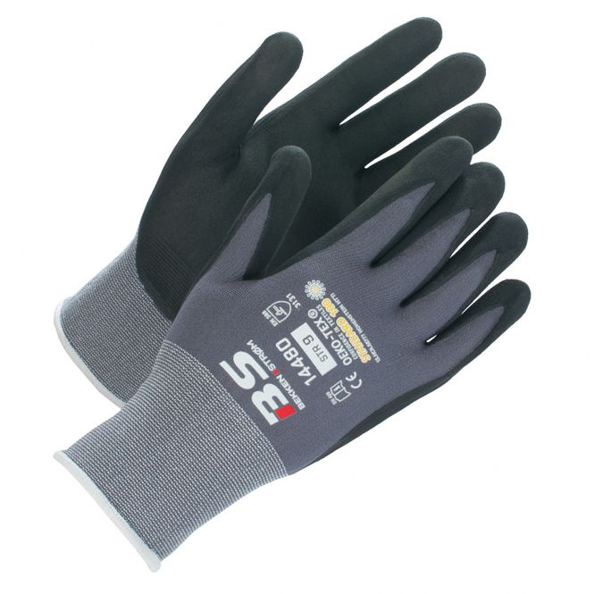 Hovedbilde MONTERINGSHANSKE FINGERDYPPET BS STØRRELSE 10