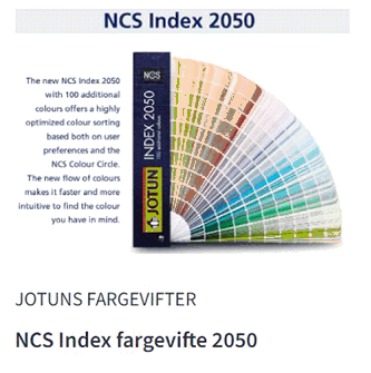 NCS 2050 fargevifte