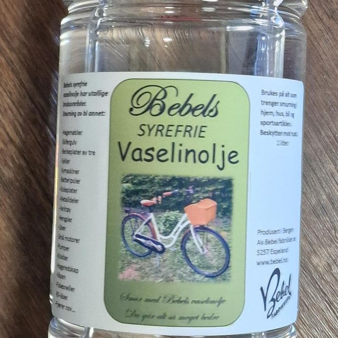 Hovedbilde Vaselinolje syrefri 1 liter 