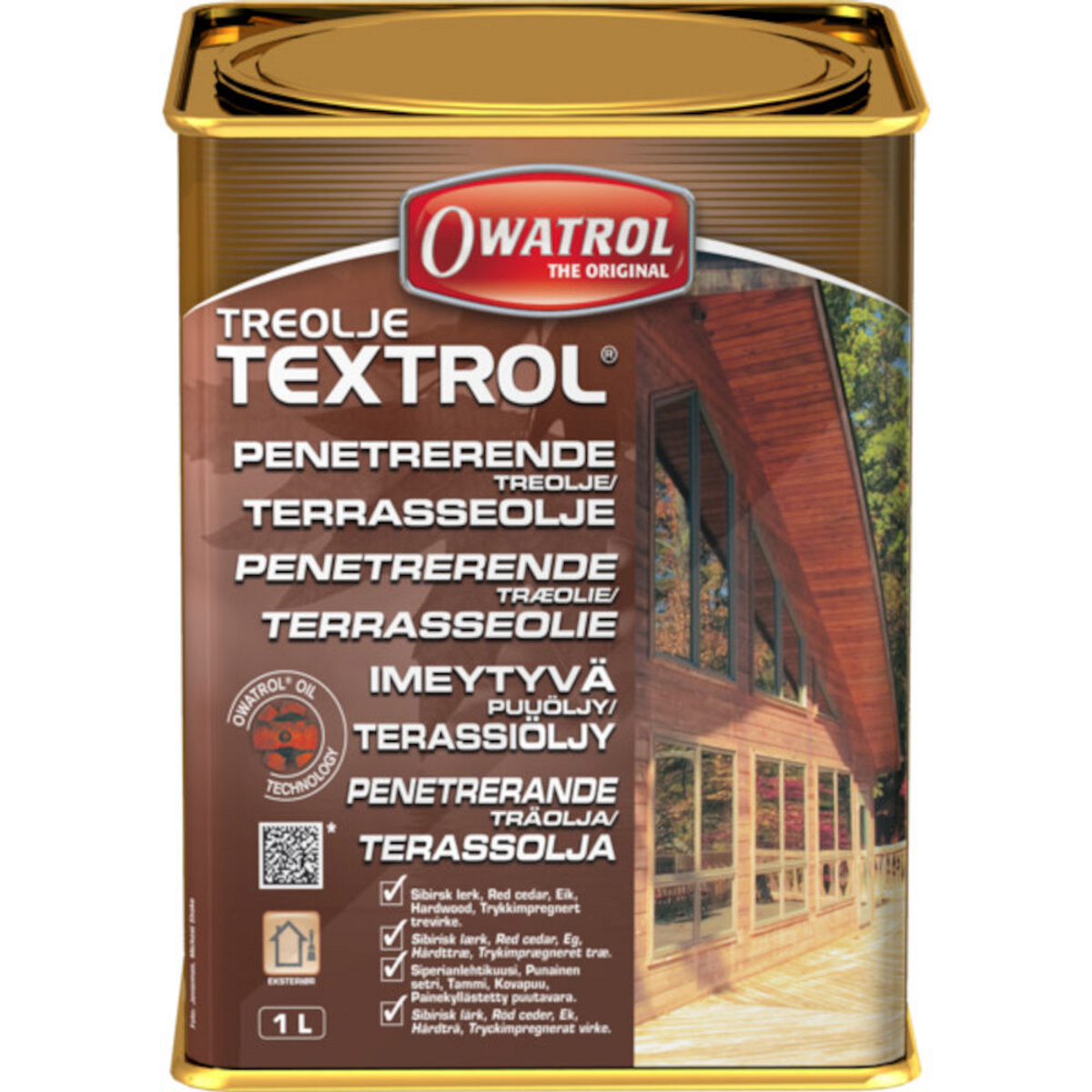 Owatrol Textrol Fargels 1,0 l